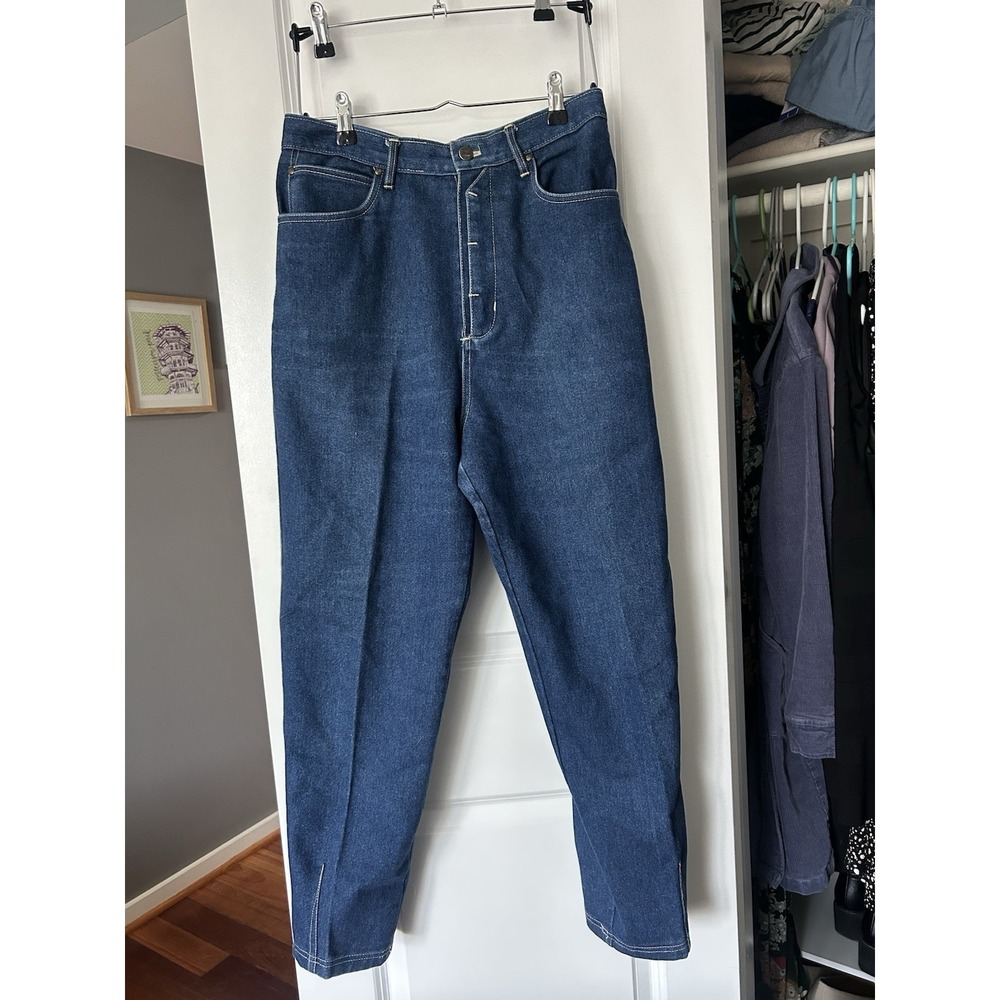 Vintage PS Gitano Jeans Women's High-Waisted Blue Denim Size 14 Tapered